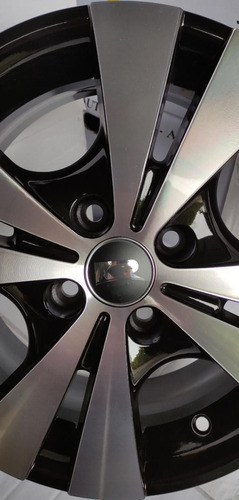 Rodas R39 Trevo Gol Etios Onix Aro 13 4x100 (jogo) + Bicos .
