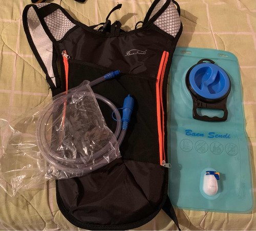 Mochila De Hidratación Con Vejiga Agua 2 Lts