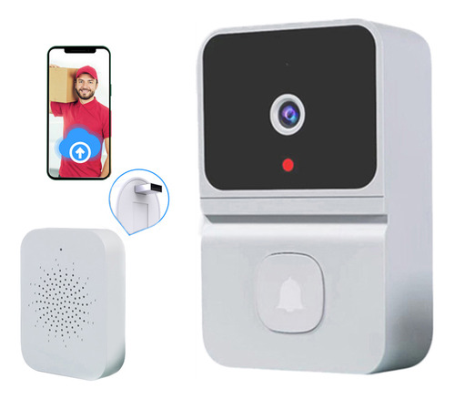 Visual Doorbell, 480p, Almacenamiento De Audio Y Vídeo Inalá