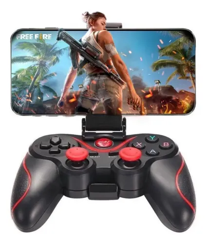 Controle Gamepad Bluetooth Smartphones Pc Joystick Sem Fio