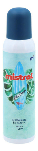 Desodorante En Aerosol Mistral Blue Escape 150 Ml