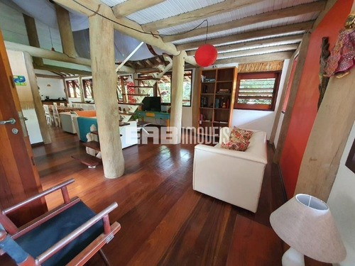 Imagem 18 de 30 de Charmosa Casa De Praia, Com Piscina, 4 Suítes Com Ar, A Apenas 90m Das Areias De Itamambuca - Rv13 - 32982502