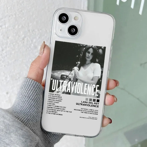 Funda De Teléfono Con Póster De Lana Del Rey Para iPhone 13