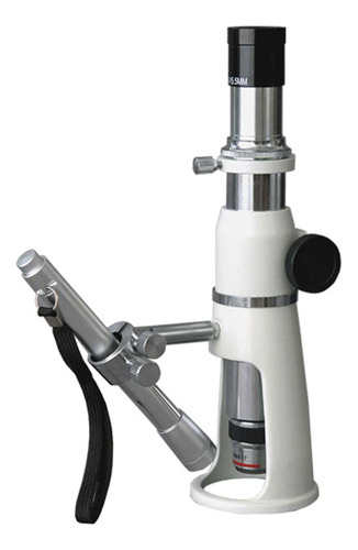 Amscope Microscopio De Medición De Soporte De Mano H100, A.