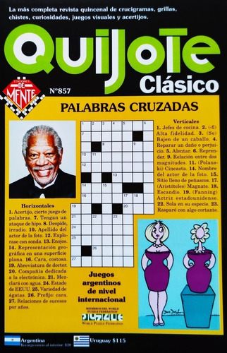 Quijote Clásico N° 857 - 50 Paginas