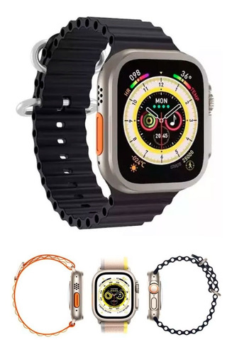 Reloj Smart Watch Bluetooth Silicona Pulsera Táctil Ultra 8