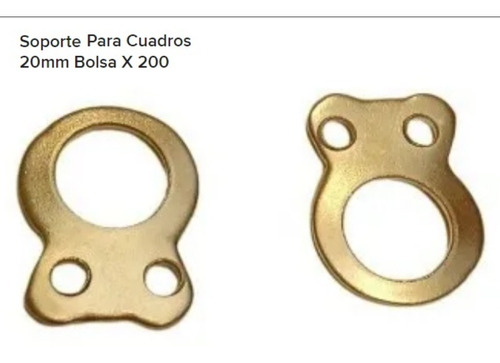 Imagen 1 de 8 de Grampa Para Cuadros X 200 Unidades