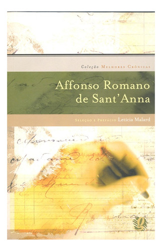 Melhores Cronicas Affonso Romano De Sant`anna