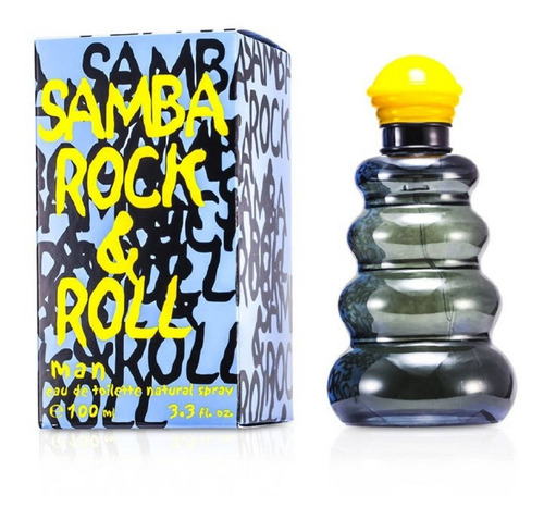 Samba Rock And Roll Caballero 100ml Nuevo, Original !!