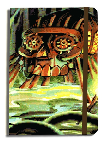 Imagen 1 de 4 de Cuaderno - House Of Mojo / Monkey Island 2 Lechucks Revenge