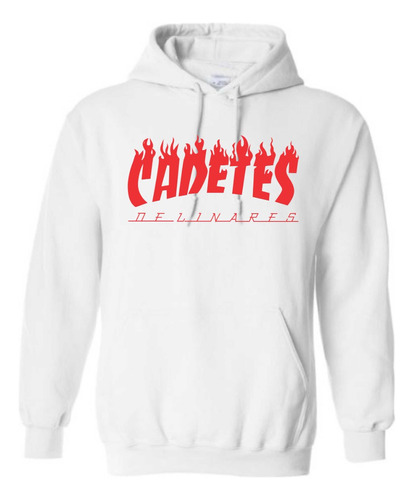 Sudadera Cadetes De Linares Logo 1 Con Gorro  