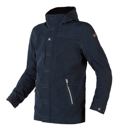 Campera Moto Urbana Ls2 Rambla Azul Bamp Group