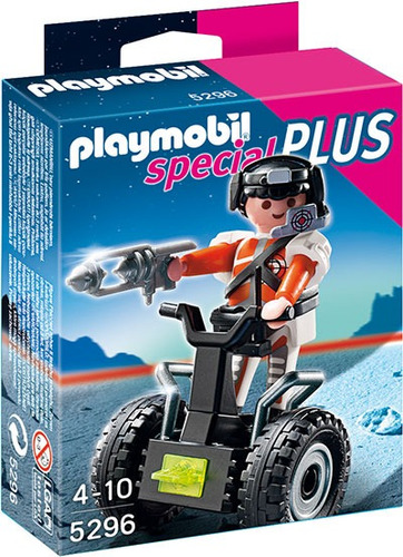 Todobloques Playmobil 5296 Especial Agente Especial Segway