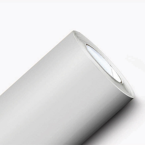 Adesivo Auto Colante Laquear Porta Mesa Box Branco Fosco 2m