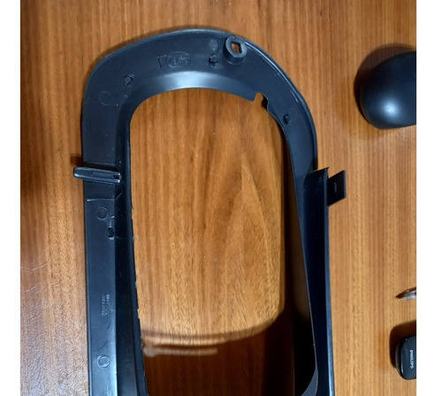Aro Faro Opticas Izquierdo Renault 12 Hasta 1982 Negro