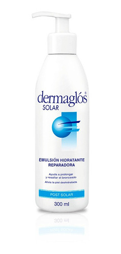 Imagen 1 de 1 de Emulsión Dermaglós Post Solar Hidratante 300 Ml