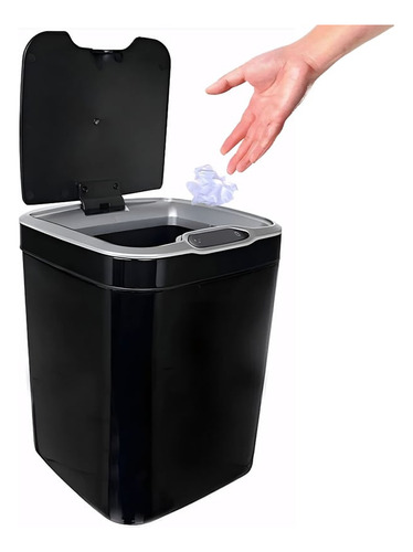 Tacho Con Sensor Negro De 15 Lt Envío A Provincia