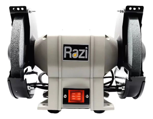 Polidor de bancada elétrico Razi RZ-ME350M cor cinza/preto 110V 350W