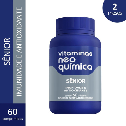 Kit 6 Vitaminas Neo Química Sênior 60 Comprimidos - Cosmed