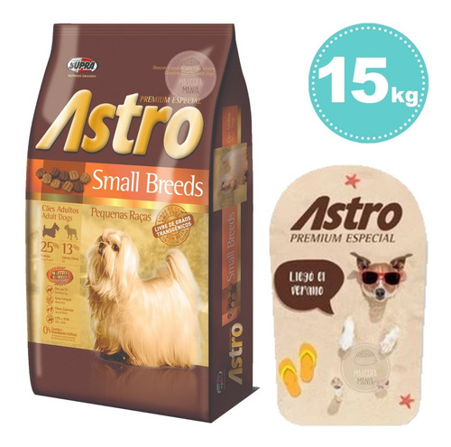 Imagen 1 de 2 de Astro Small Breed Raza Pequeña De Frost 15kg +reg Elecc +env