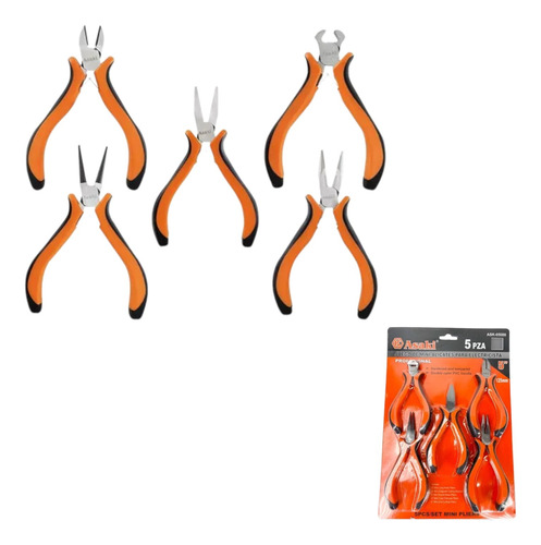 Set 5 Mini Alicates Artesanías Bijouterie Hobista - Oferta