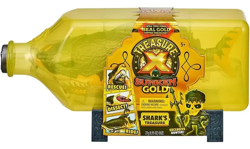 H&O SHARKUN フィギュア Boneco Treasure X Sunken Gold Sharks Treasure Glow In | MercadoLivre