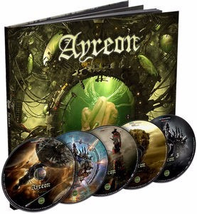 Ayreon The Source Deluxe 4cd+dvd Import Nuevo