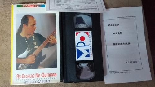 Vhs Original - Wesley Caesar - As Escalas Na Guitarra