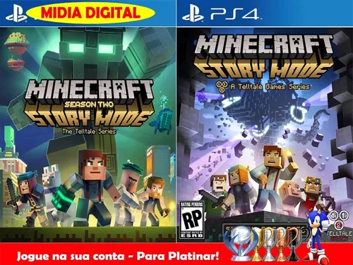 JOGO PS4 MINECRAFT STORY MODE SEASON 2 MIDIA FISICA - Play