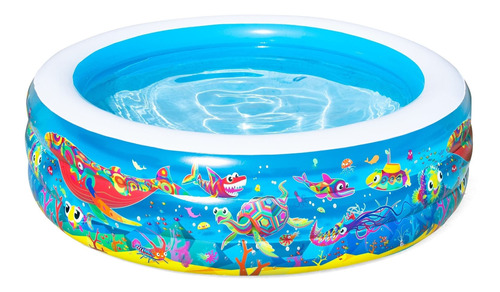 Piscina inflable redondo Bestway Fantasia 51121 400L multicolor