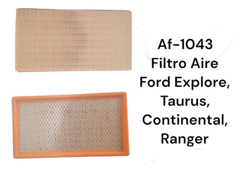 Filtro Aire Tipo Panel Ford Explore Taurus Continental Range