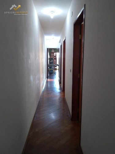 Sobrado Com 4 Dormitórios À Venda Por R$ 800.000 - Parque Gerassi - Santo André/sp - So0213