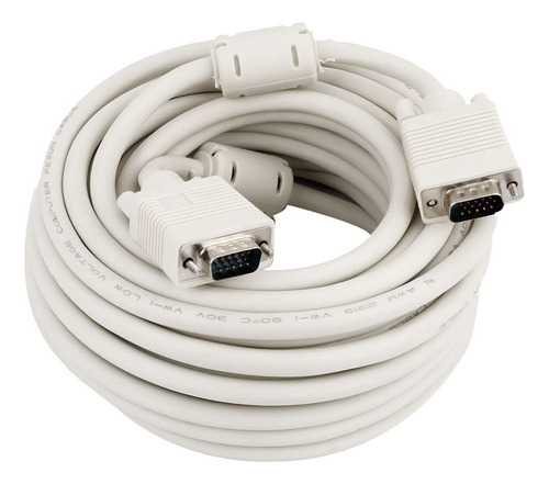 Qtqgoitem Pc Computadora 15pin Vga Macho Mf Cable Adaptador