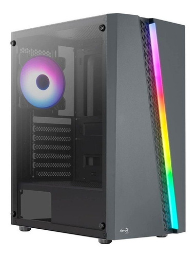 Chasis caja Gabinete Aerocool Blade-g-bk-v1 Mid Tower Negro