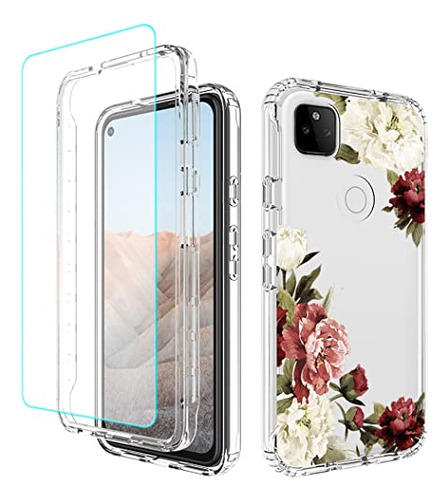 Estuche Telefónico Para Google Pixel 5a 5g Case Con Protecto