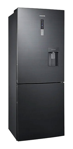 Imagen 1 de 4 de Heladera inverter no frost Samsung RL4363SBABS negro inox con freezer 432L 220V