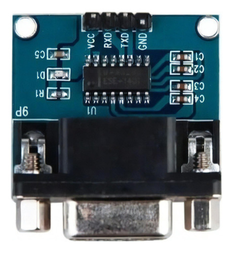 Rs232 Hembra A Ttl Con Max3232 Db9 Robotica Upgrade Testing