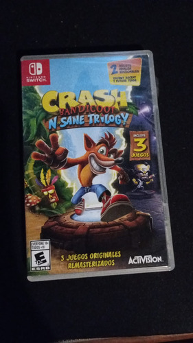 Crash Bandicoot: N. Sane Trilogy Nintendo Switch Físico