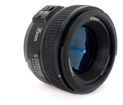 Lente Yongnuo 35mm F/2.0 Mf Af Compatible Con Nikon