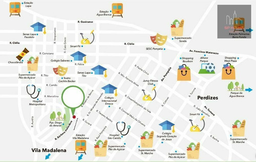 Imagem 10 de 16 de Apartamento À Venda Com 2 Dormitórios, Sendo 1 Suíte Em Pompeia Próximo Ao Shopping Bourbon - Tc1855