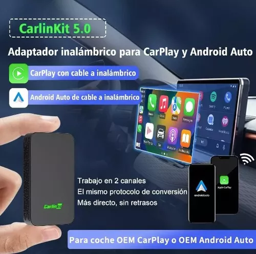 Carlinkit 5.0 Adaptador Inalámbrico Para Radio Con Carplay