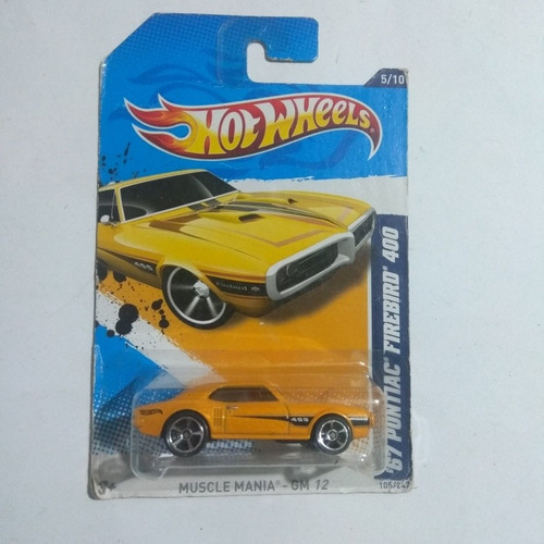 Hot Wheels Muscle Mania Gm 12 Amarillo 105/247