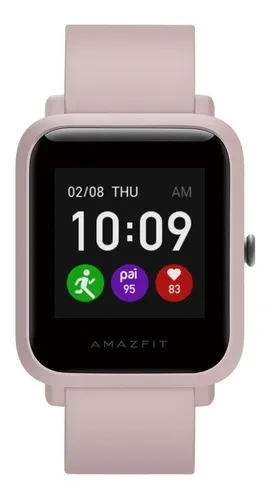Reloj inteligente smartwatch amazfit bip lite rosa 2025