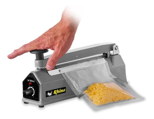 Selladora De Bolsas Rhino Calor Y Temporizador 30cm 400w