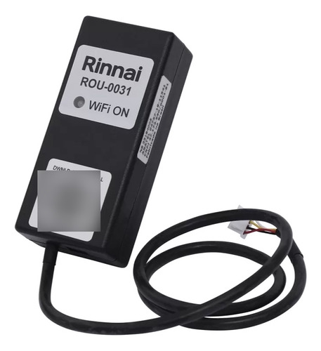 Aquecedor A Gás Rinnai E27 27lts Gn Branco + Modulo Wi Fi