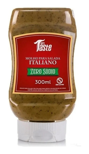 Molho Para Salada Zero Sódio - Italiano - Mrs. Taste - 300ml