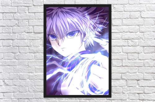 Dibujo de marco de anime Hunter X Hunter con marco G01