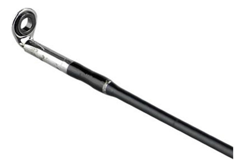 Vara De Pesca Profissional Carretilha Inteiriça 1,68m 20lb Cor Preto