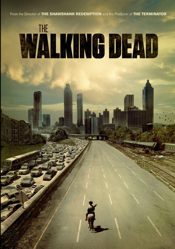 Poster Lona Vinilica - The Walking Dead 120 X 80 - Temp 1