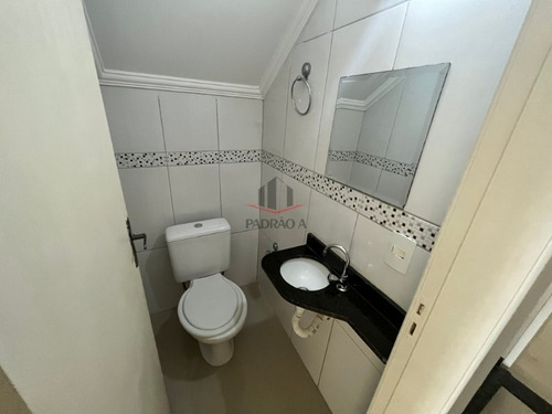 Imagem 7 de 24 de Sobrado Para Venda No Bairro Chácara Mafalda, 03 Dorm, 03 Suítes, 04 Vagas, 150,00 M², 92,00 M². Lindo Sobrado Novo, Com Garagem Subterrânea, Com 03 Suítes, Oportunidade. - 1914